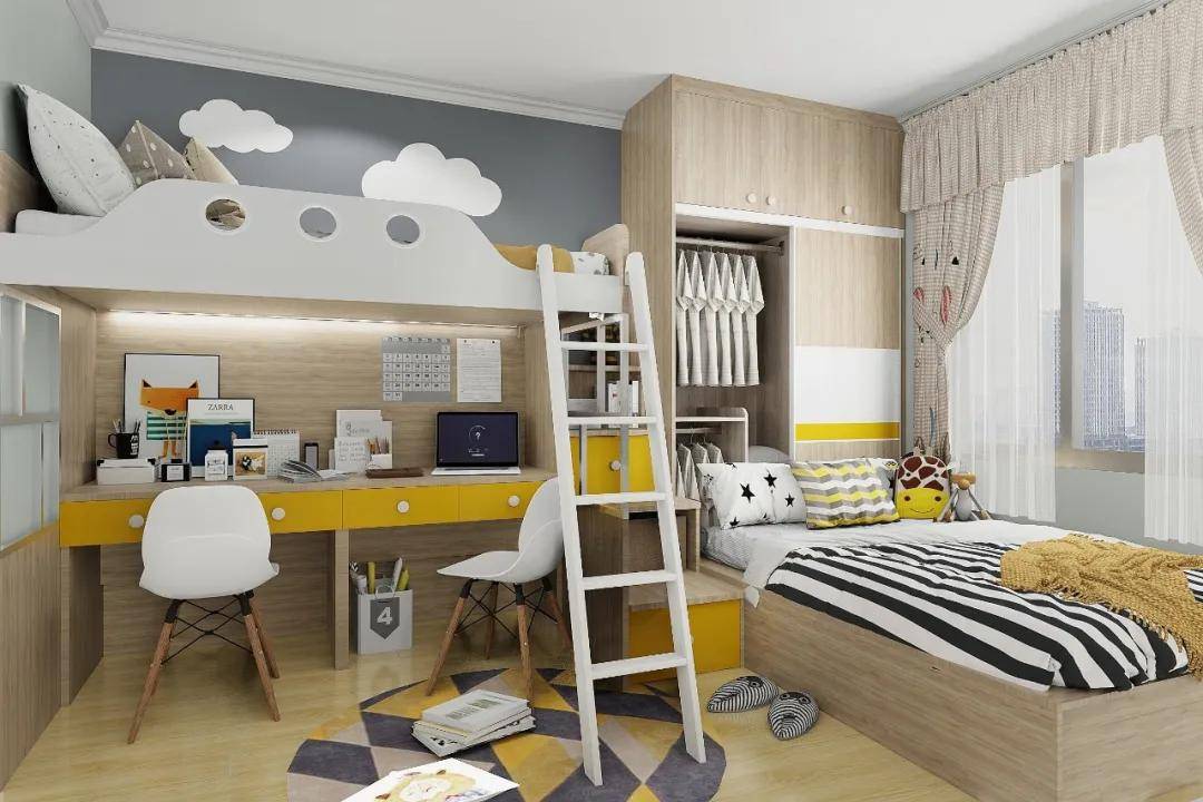 小户型儿童房遇上榻榻米这样设计越住越大