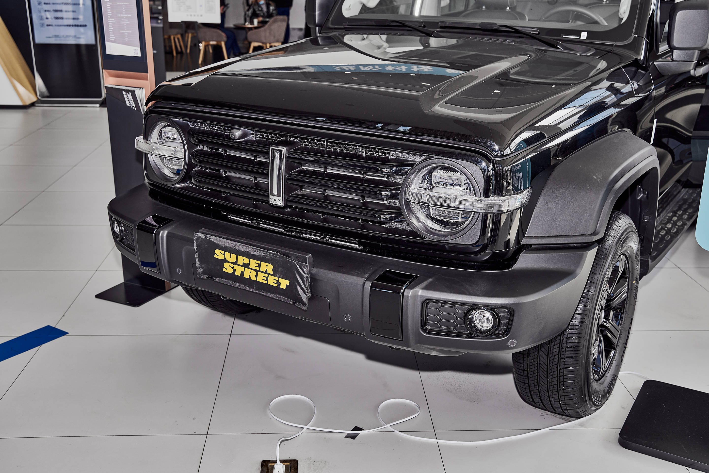 探店拍车wey国之陆地武器坦克300