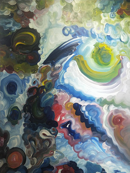 2021年首届新抽象主义绘画（线上）展_油画