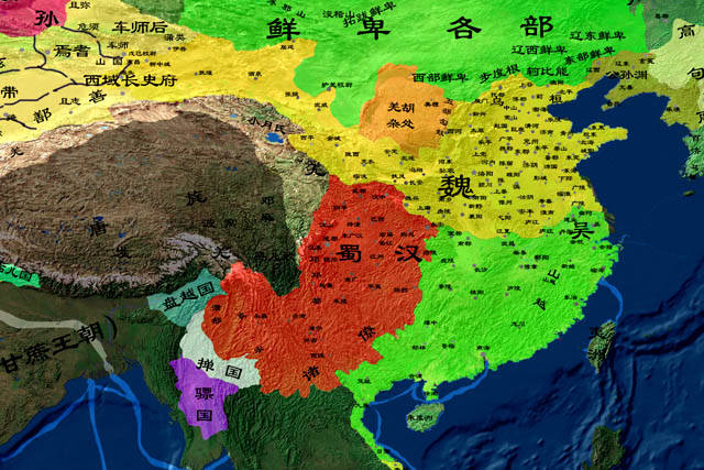 最初,魏蜀吴的三个国家是分开的。哪个国家的幸福感最强?