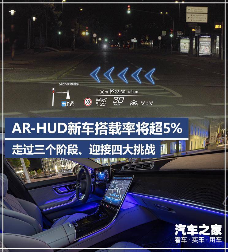 并非奔驰s级独享arhud将疯狂进击