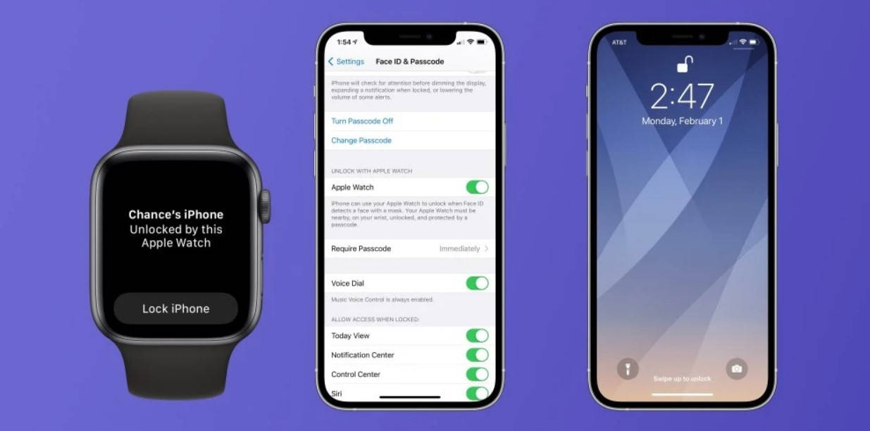 Face|iOS 14.5加入Apple Watch解锁iPhone功能