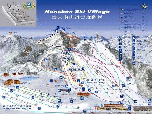 北京滑雪场介绍之南山滑雪场