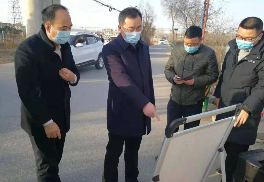 扶风县县长齐军建开展节前慰问活动