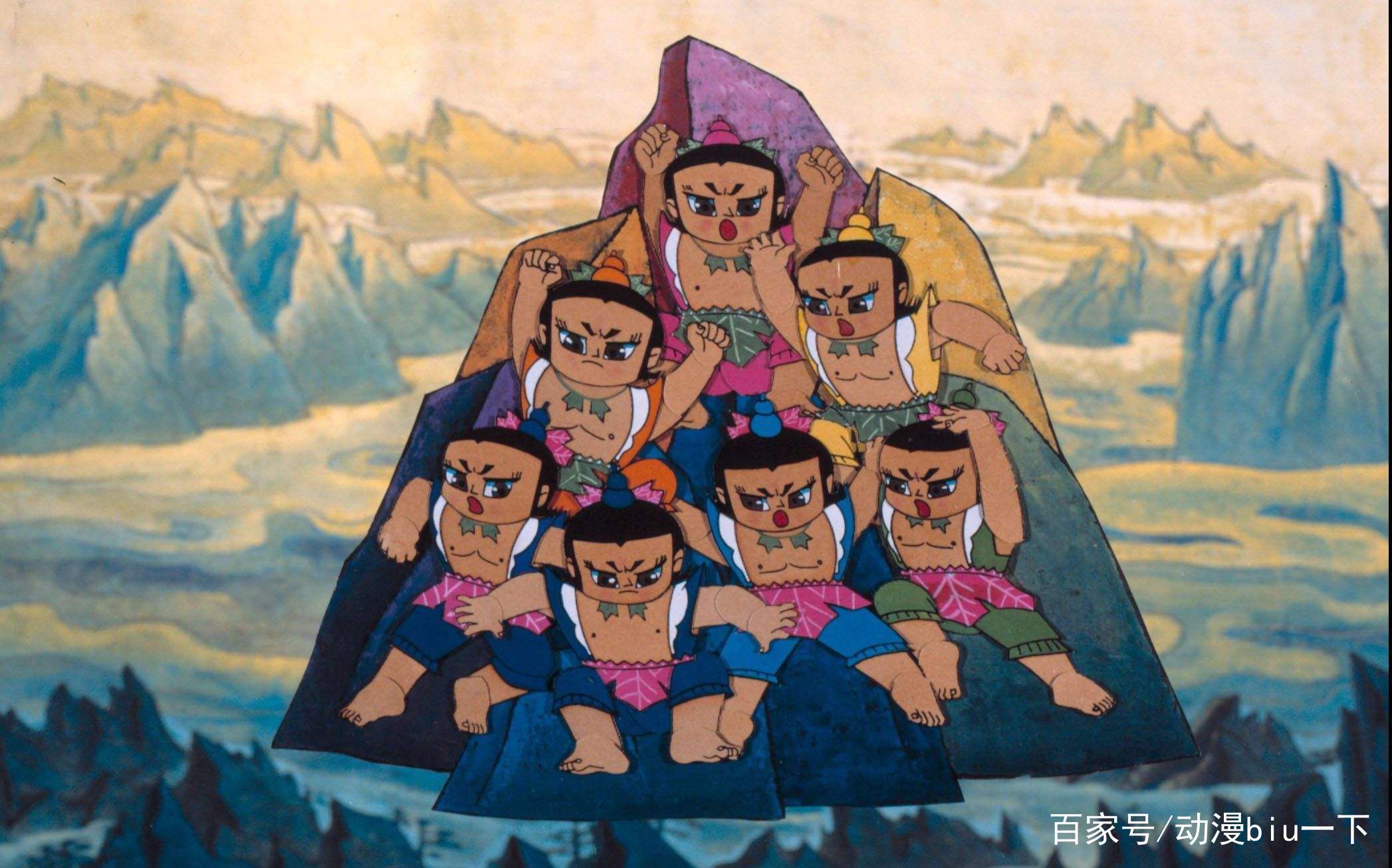 在1990年又出品了动画片《葫芦小金刚》,角色合体这个设定,估计也是从