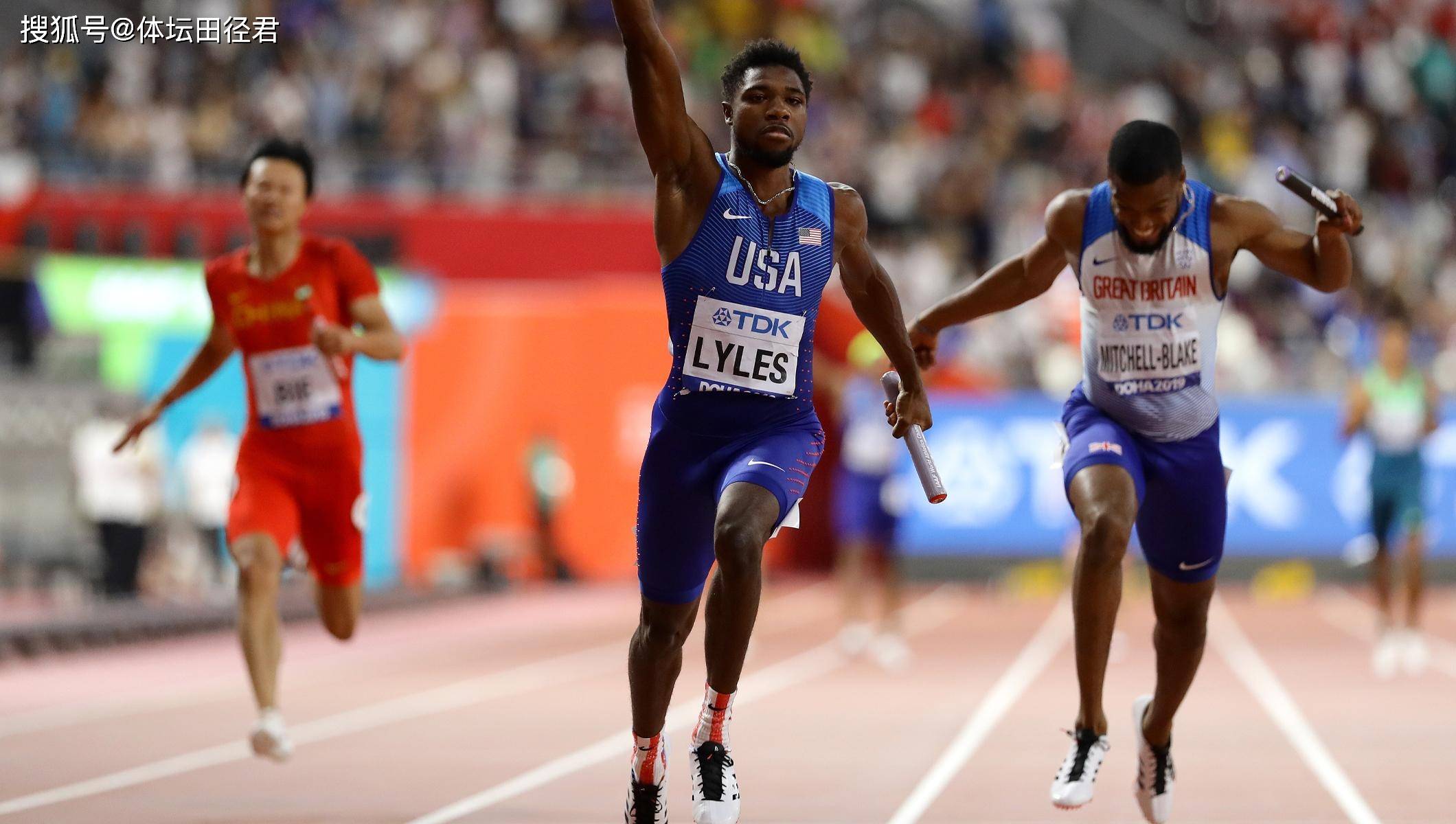 20岁美国田径短跑天才创赛季世界第二 比谢震业pb快0.4秒