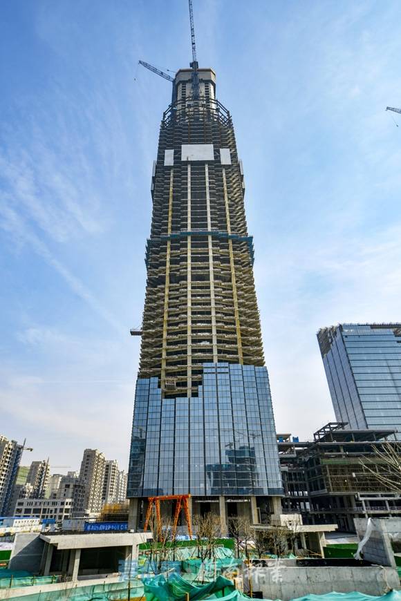 山东高楼排行_济南高楼排名再次刷新!山东国际金融中心核心筒突破320米