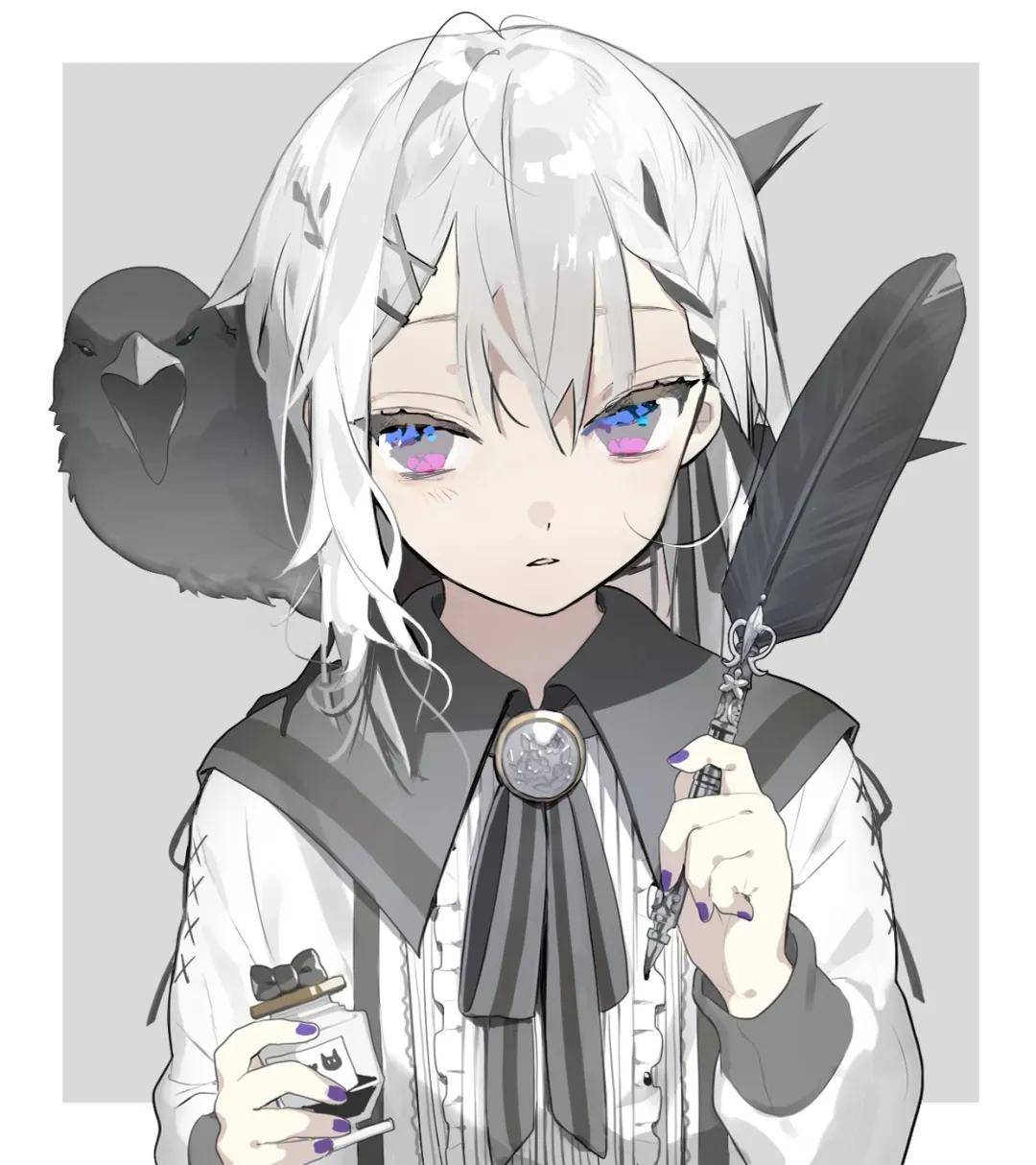 画师夏炉,这组作品简直太帅了!做头像不错哦!