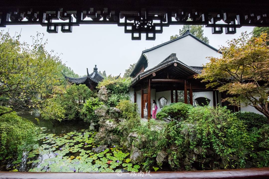 杭州郭庄,被誉为“西湖古典园林之冠”,美如画卷,游客并不多_别墅