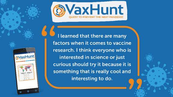 教育|VaxHunt Game获得STEM.org的教育信任标记