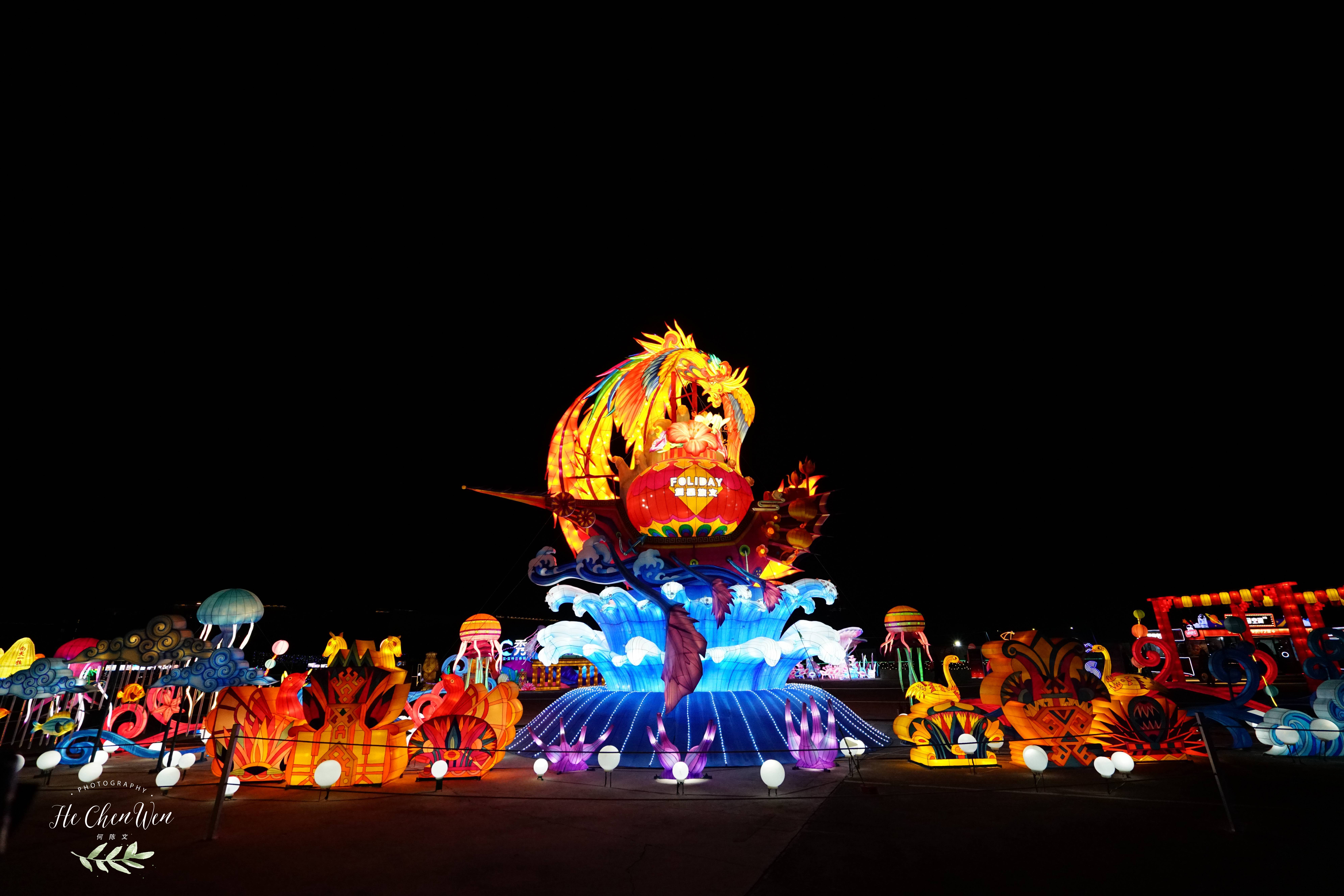 上海豫园灯会登录三亚，海南居民免费参观，春节打卡新玩法