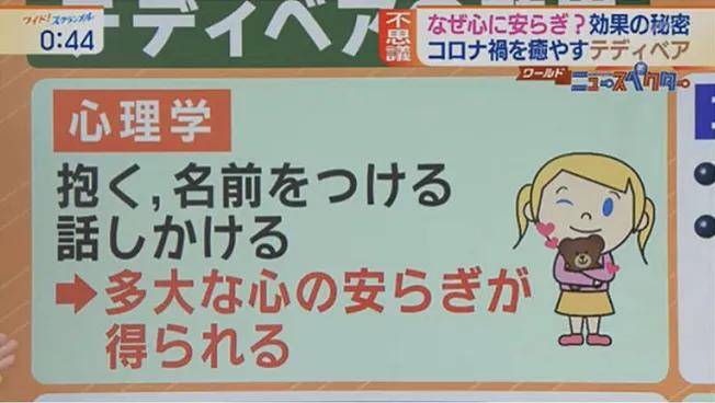 日综表明泰迪熊能够治疗心理创伤 有压力时不如来个 熊抱 呀 都能