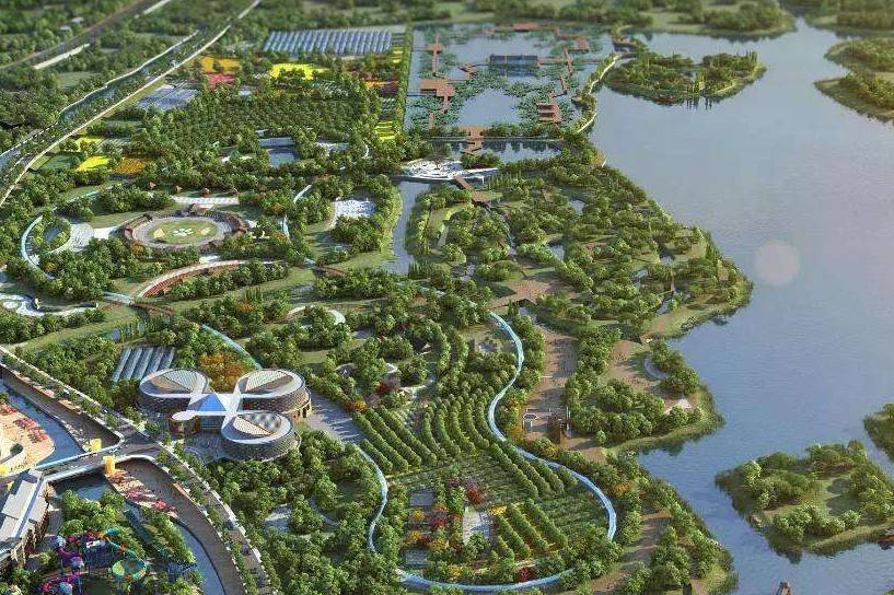 浙江耗资251亿的1座公园，占地35220亩，被称“湖州明珠”