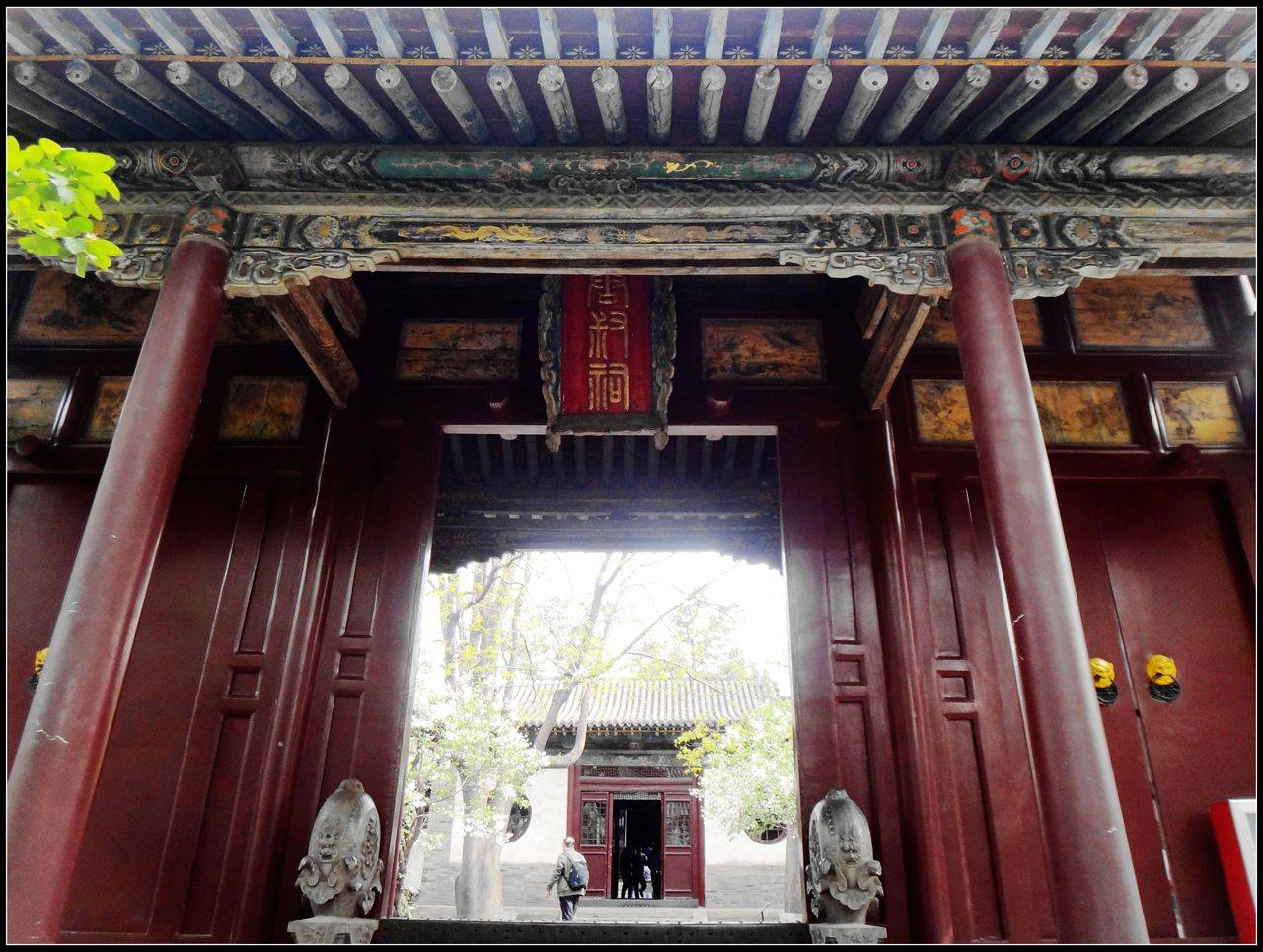 山環水繞無雙地,神樂人歡第一區——太原晉祠遊記7,唐叔祠與昊天神祠