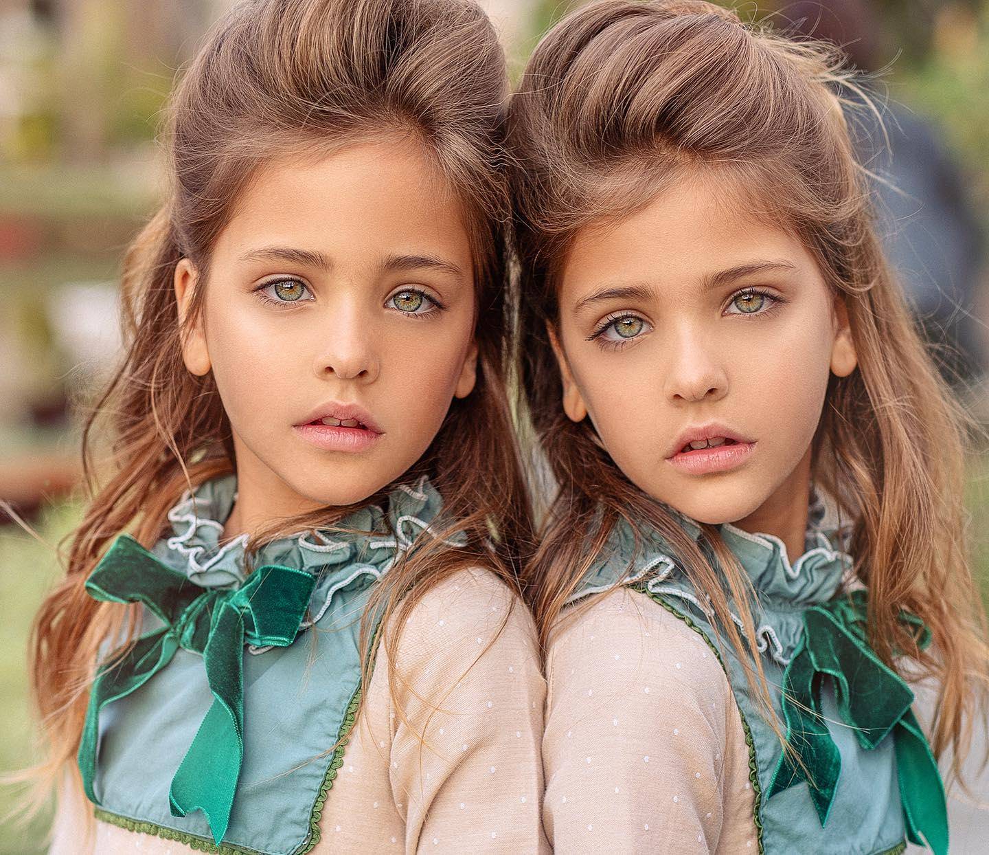 原创全球最美双胞胎走红吸粉百万签约模特公司还给奢侈大牌带货