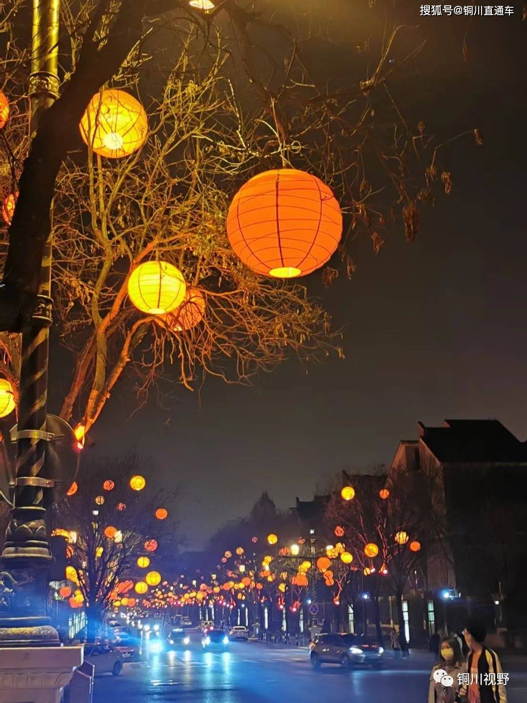 陕西西安：冬日里大唐不夜城的美景