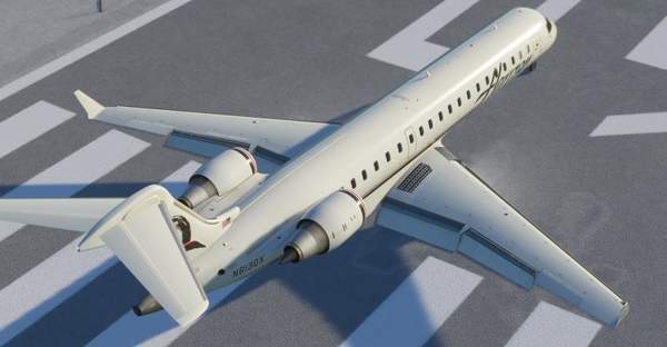飞行|《微软飞行模拟》CRJ900客机新截图 飞机外部细节展示