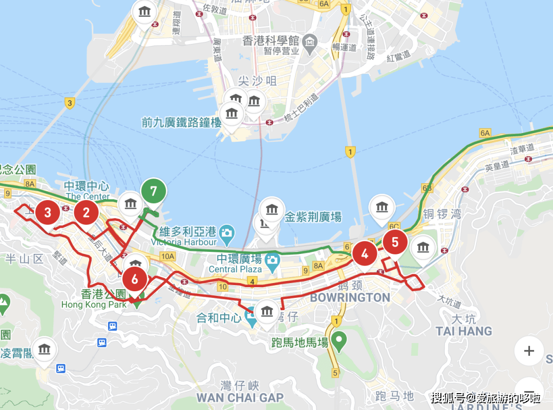 香港兰桂坊地图图片