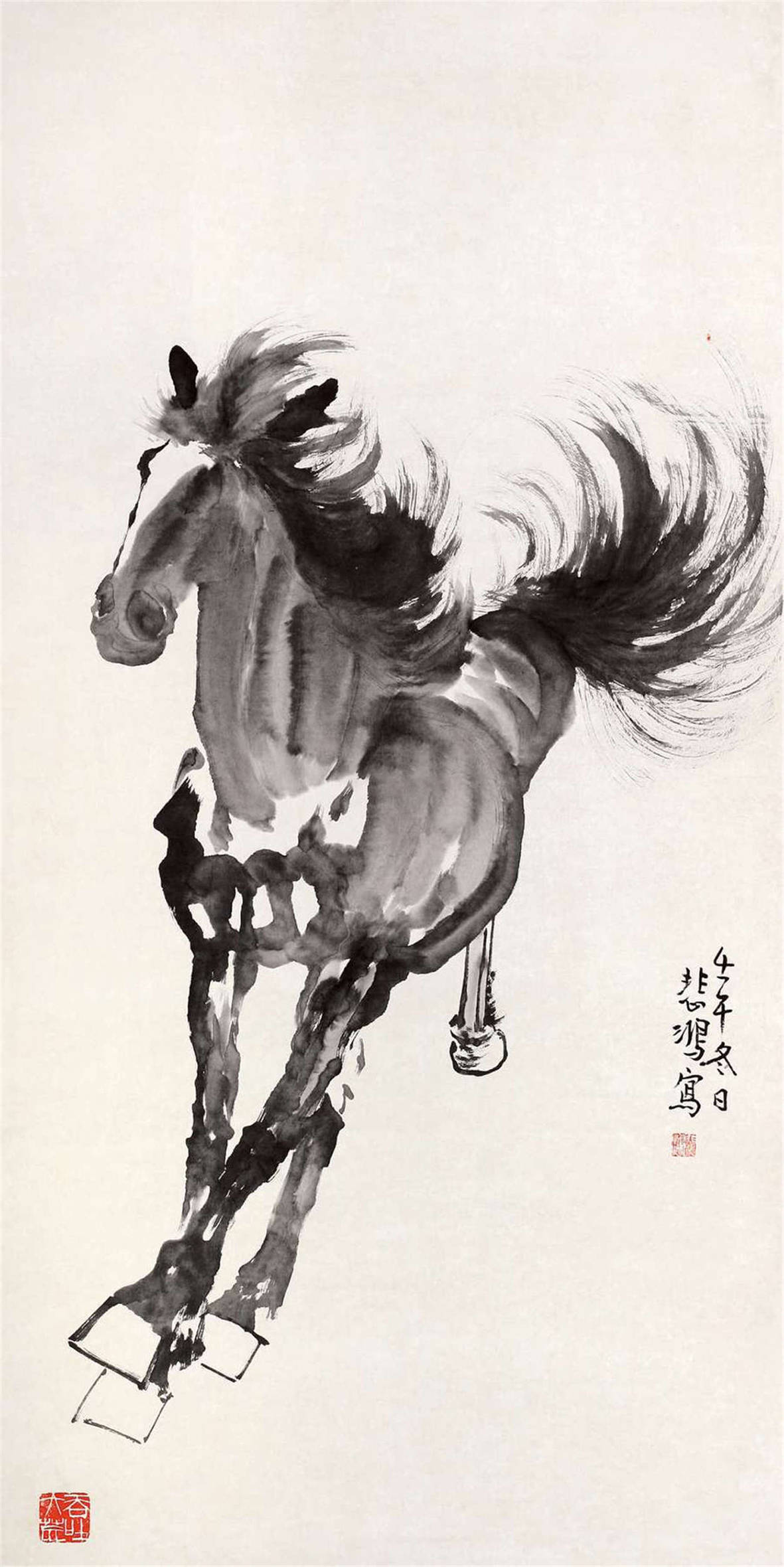 徐悲鸿的画格与人格