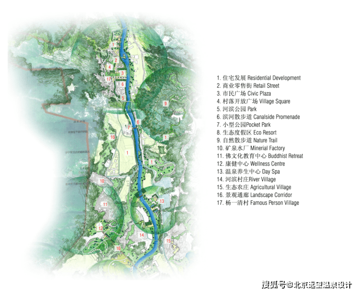 云南安宁温泉度假区规划设计方案