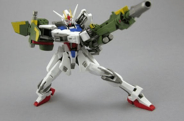 巨剑型装备是用于近战的背包,因为是主打近战,所以除了火神炮,弹射锚