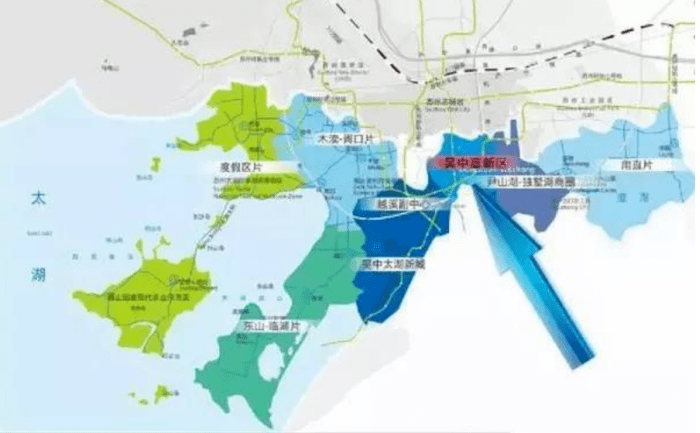 产业规划|太湖新城领衔，吴中区产业规划图览！