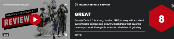 Bravely|JRPG《勇气默示录2》IGN 8分 一段漫长、熟悉的旅途