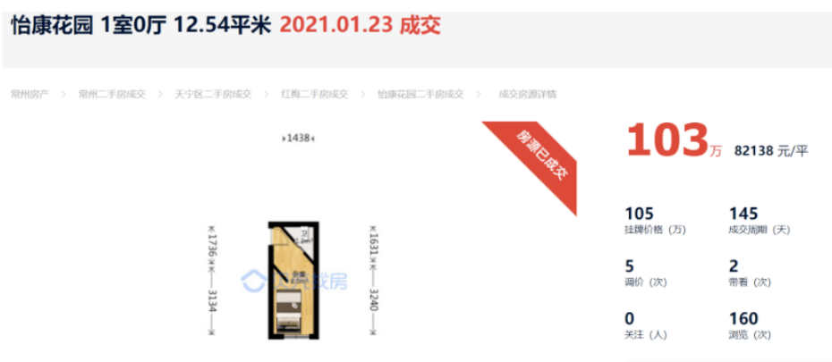单价8 2万 常州再现天价学区房 花超