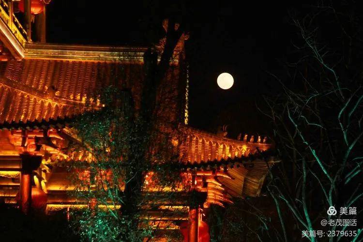 台儿庄古城正月十六月满西楼天上人间花好月圆