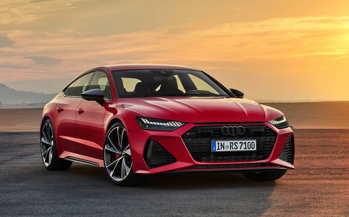 这一代奥迪rs7不但使用保时捷同款4.