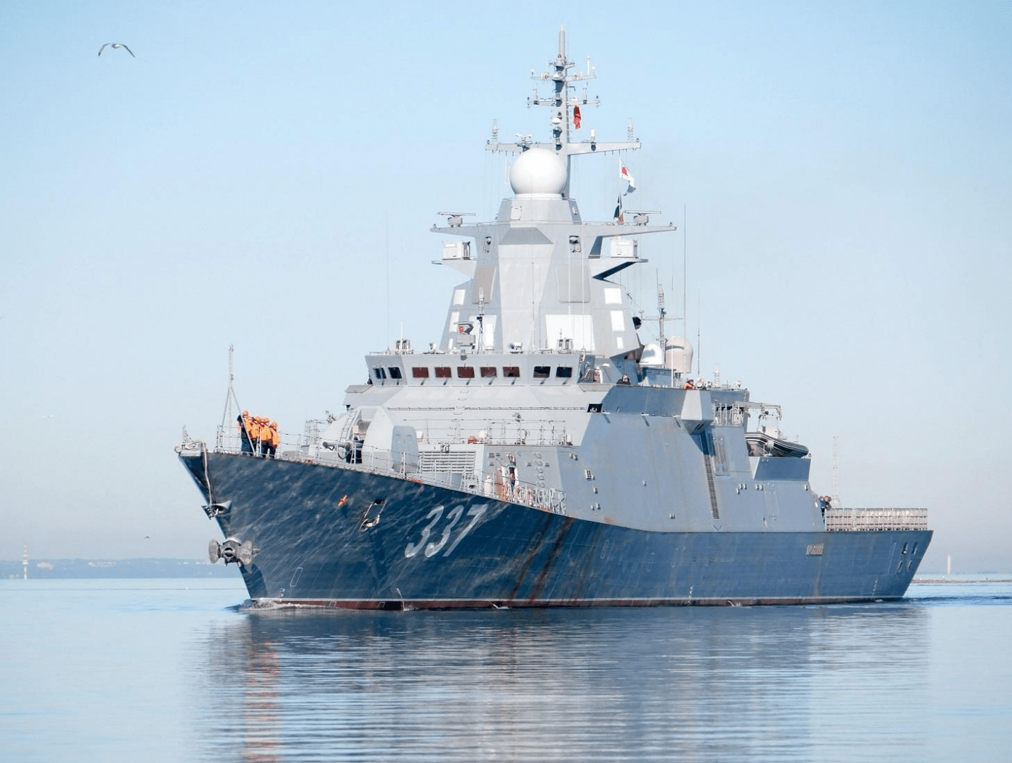 世界吨位最小的盾舰,外观看似是一款"花瓶",却被赋予危险称号