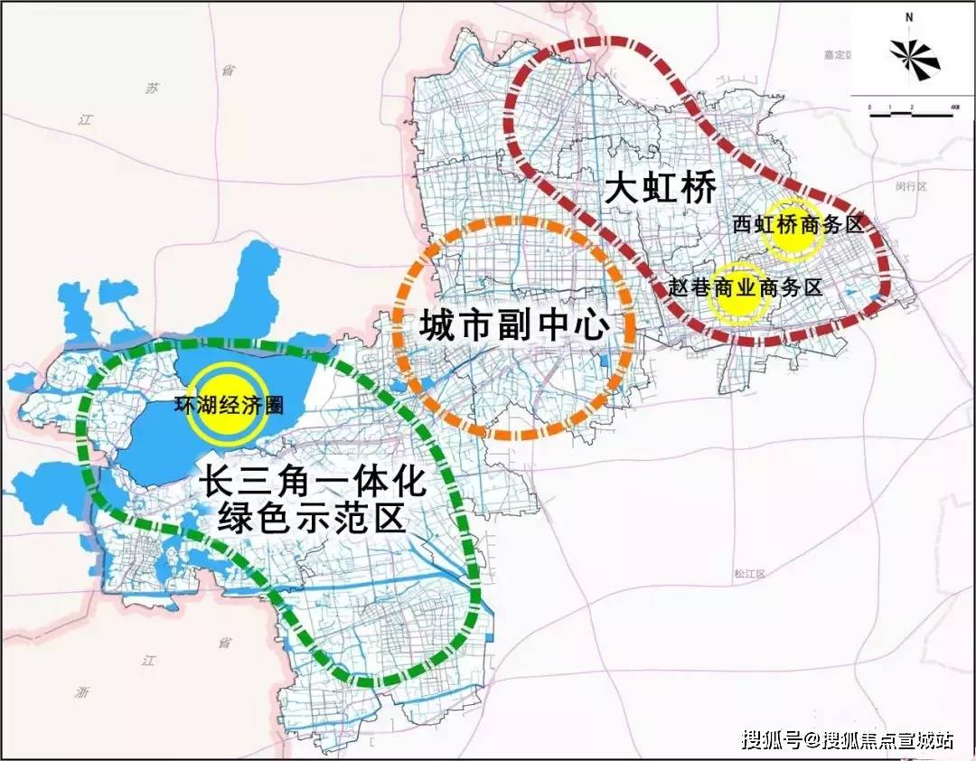 探讨最多的就是2035规划中提到的上海5大新城,这分别是松江,嘉定,青浦