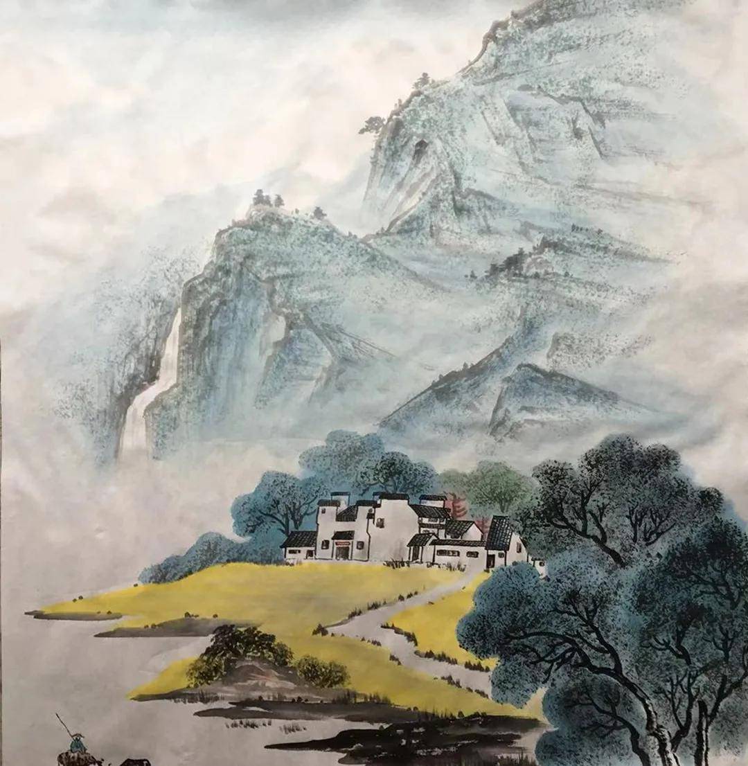 人民艺术家黄石国画作品欣赏