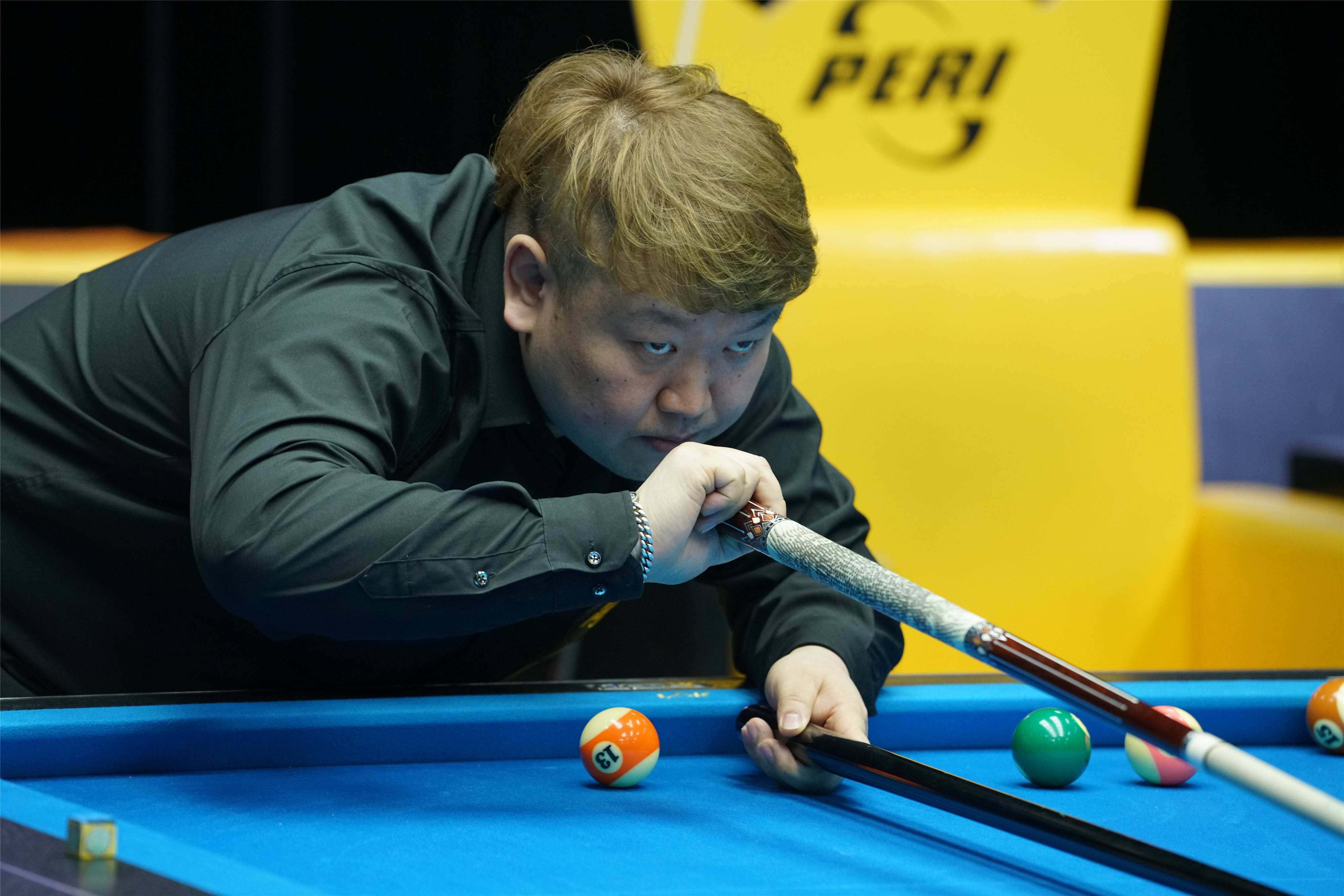 2021赛季lcba中式八球擂台赛第一组决赛,宫海峰稳操胜券,顺利夺冠