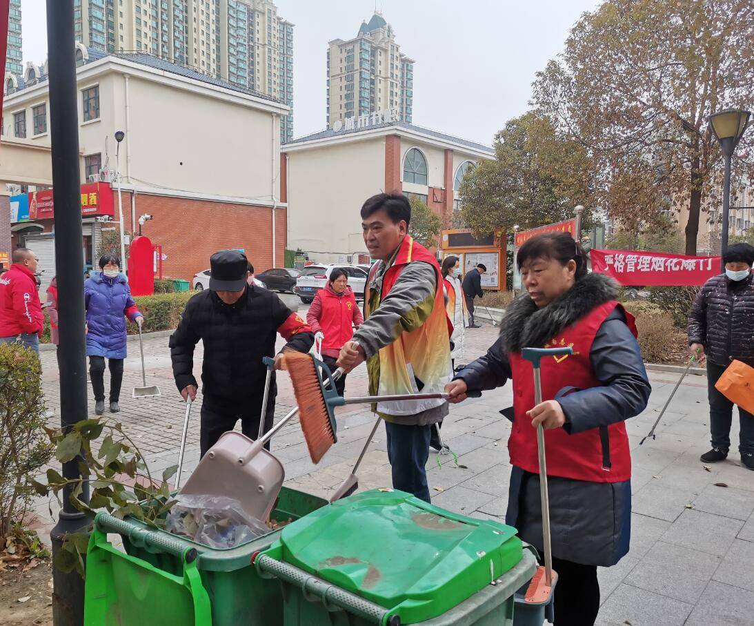 城南街道城南社区开展"学习雷锋精神 争做时代新人"志愿活动