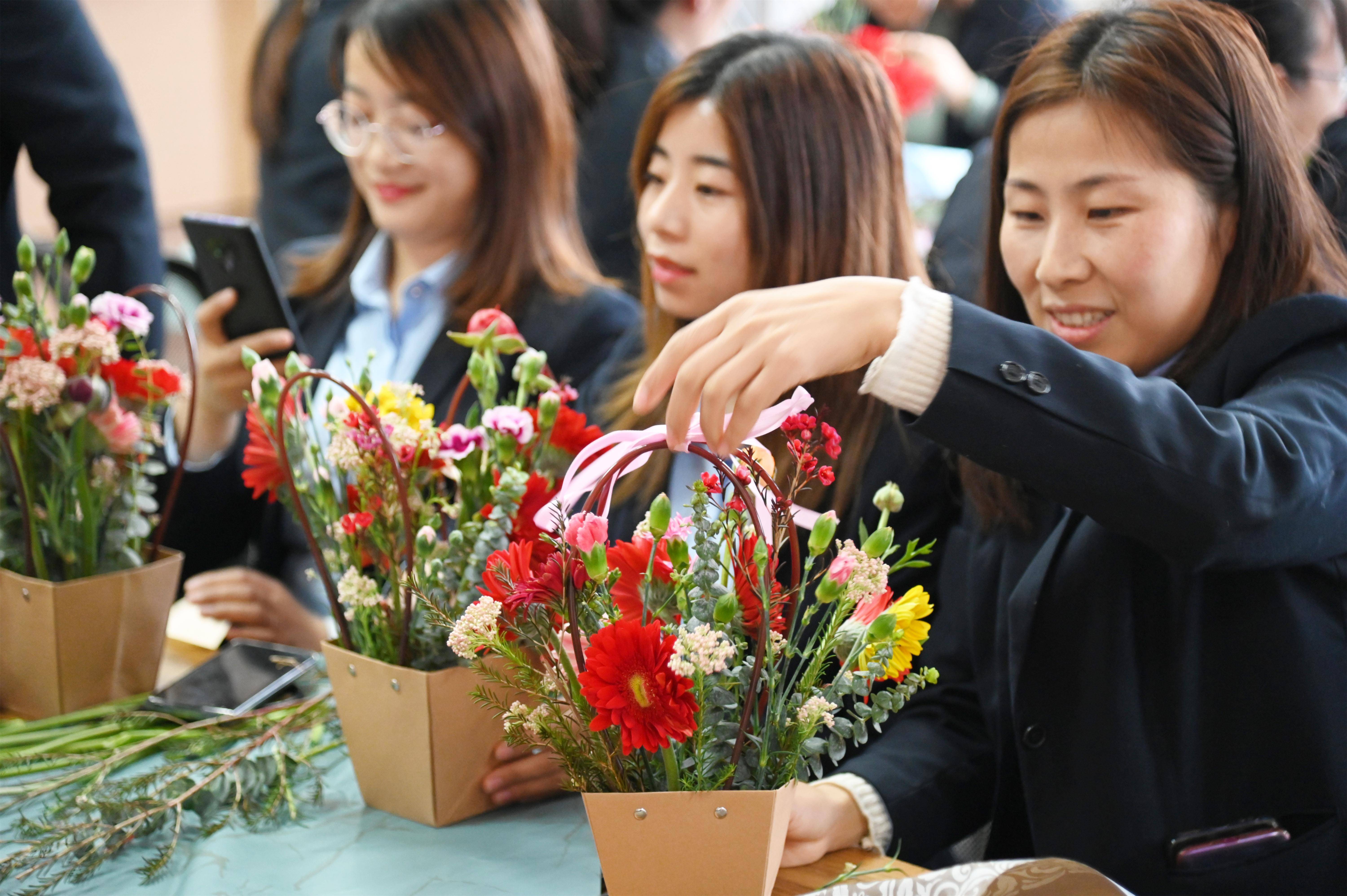 三八女神节花艺沙龙