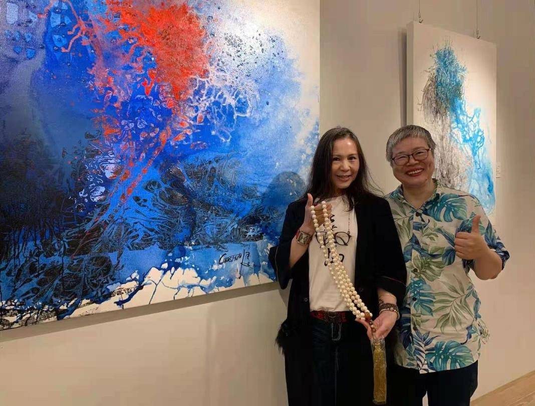 逸墨写素心——台湾艺术家陈玉庭