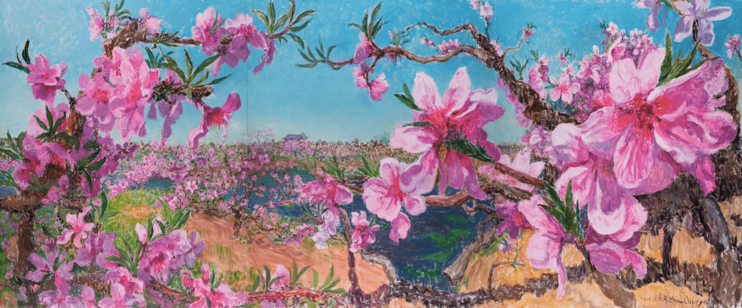 优秀艺术家推荐:周春芽作品中有关女性的"情感记忆"