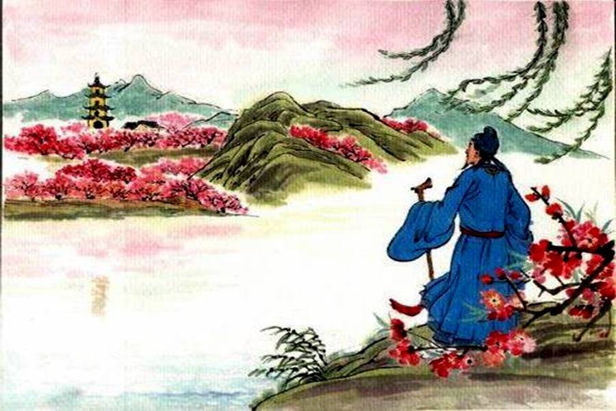 原创四年级语文下册江畔独步寻花学习要点解析