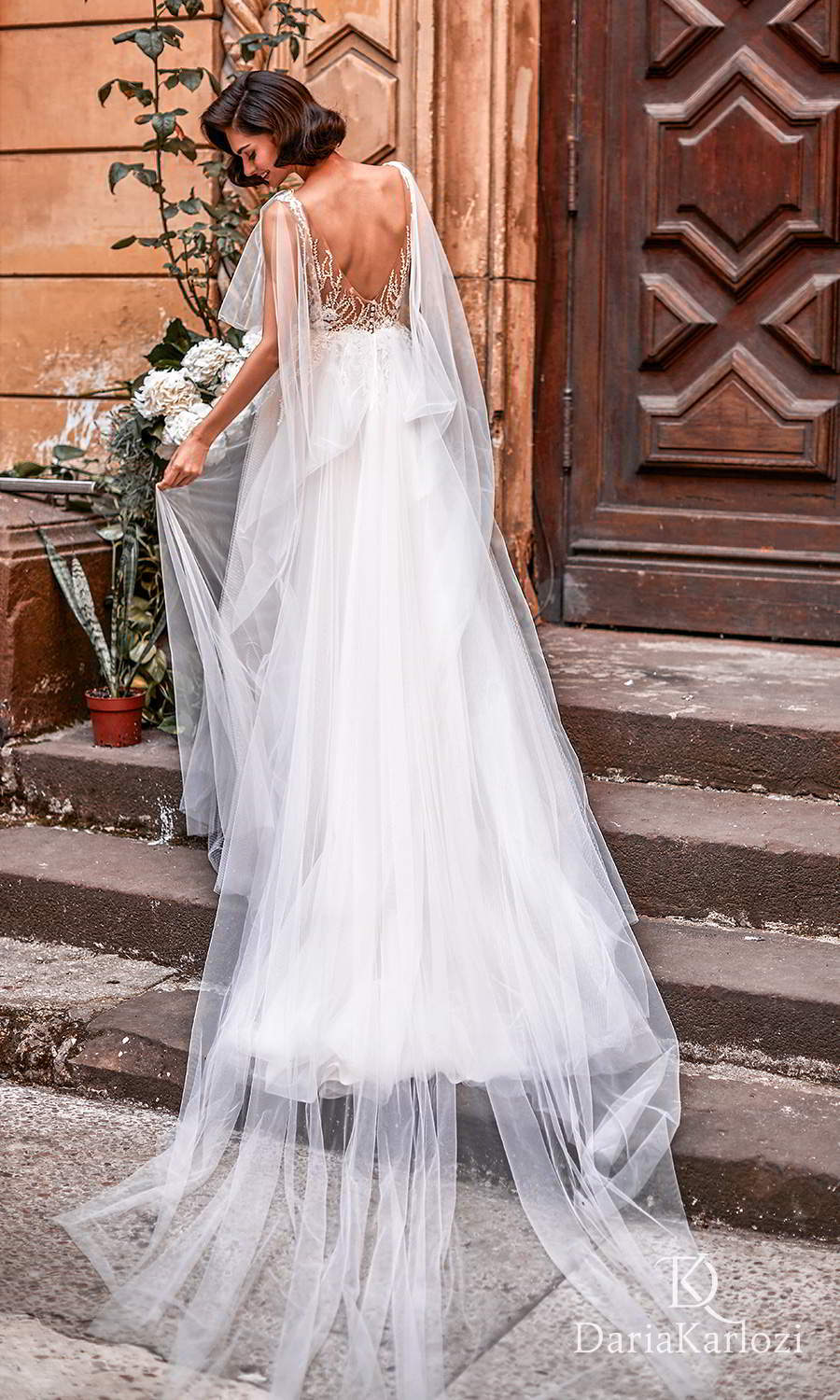 原创dariakarlozi2021gracefuldream婚纱系列现代波西米亚风情