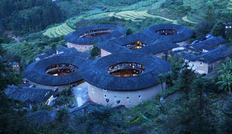 “福建土楼”精品:“四菜一汤”田螺坑土楼-搜狐大视野-搜狐新闻