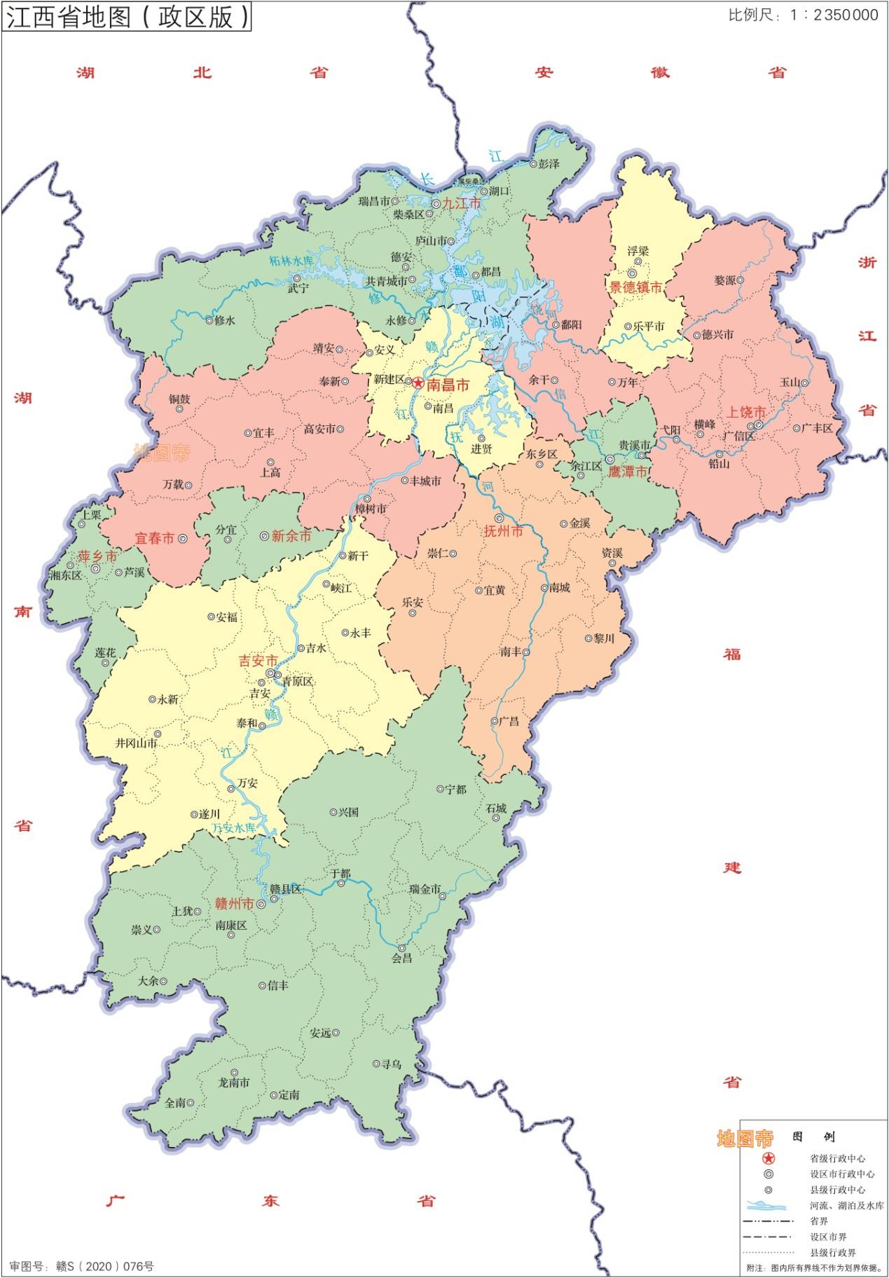 为何江西的地图轮廓几乎千年不变