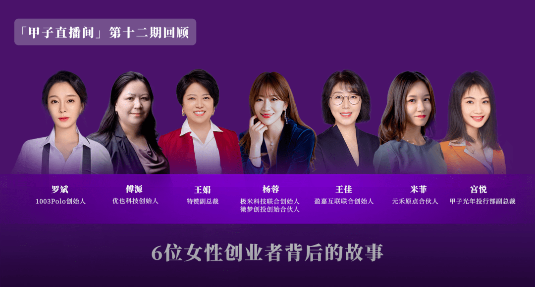 6位女性创业者背后的故事 傅源