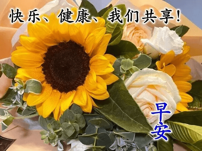 晨祝福語圖片大全,早上好問候句子表情包