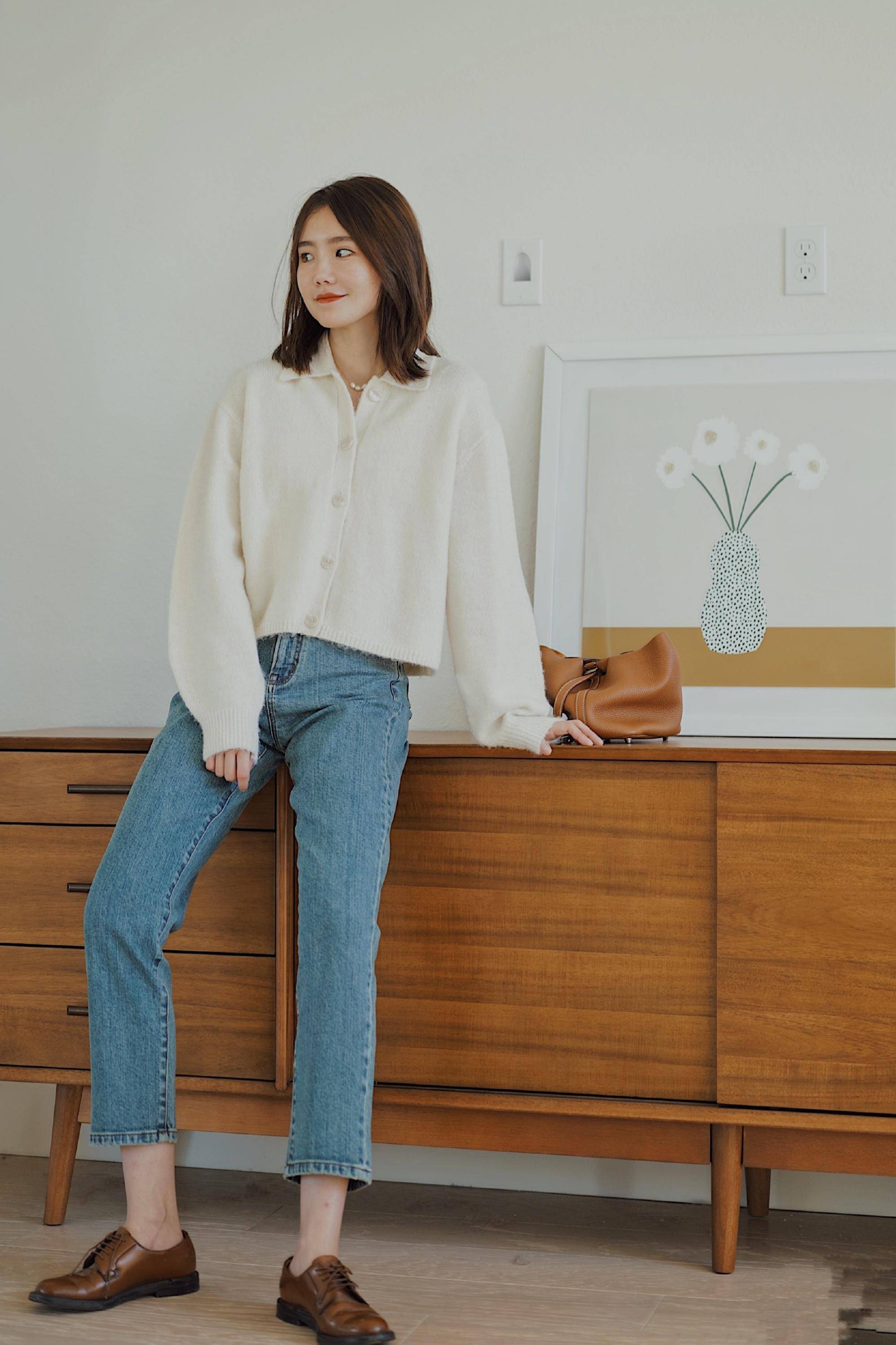 原创适合春天的极简风穿搭高级又有气质基础单品也可以很精致