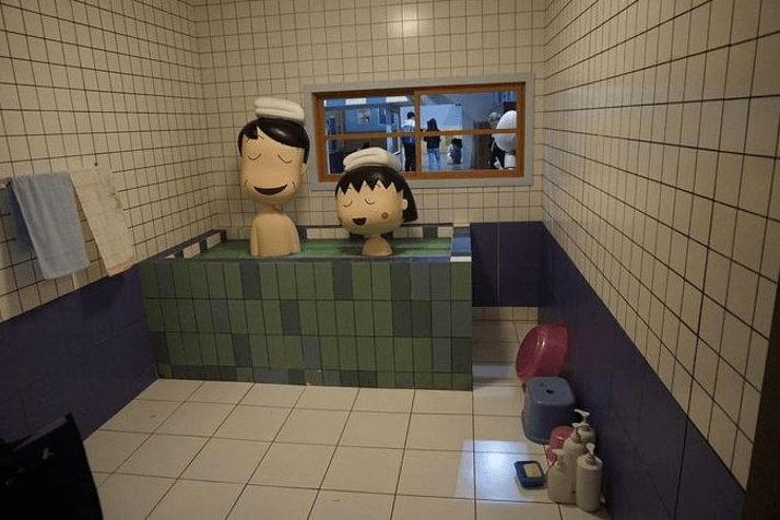 日本出差发现他们的浴室，把温泉都搬进家里，太过瘾了！