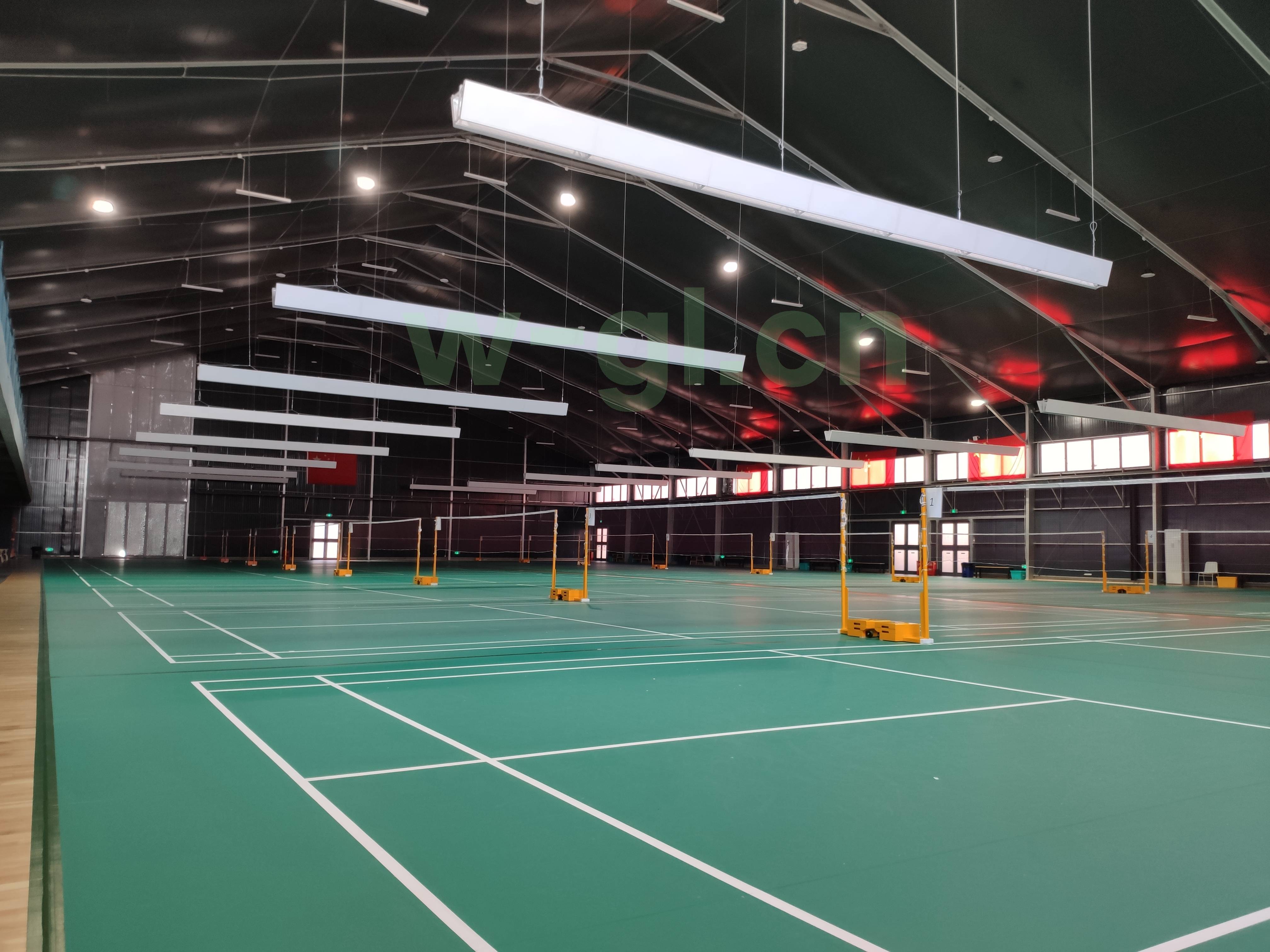 室内PVC羽毛球场-羽毛球场-产品展示北京顺祥隆建设工程有限公司