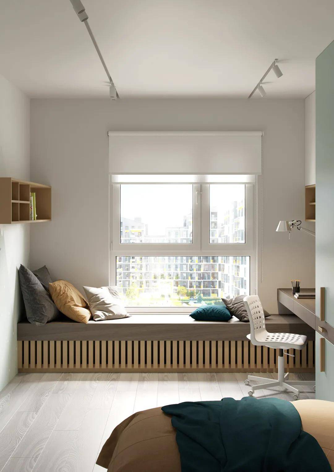 小户型软装设计48㎡二室一厅简约设计空间更显大