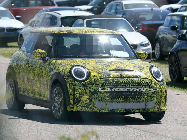 MINI Cooper SE 首次曝光,车身尺寸进一步减小_搜狐汽车_搜狐网