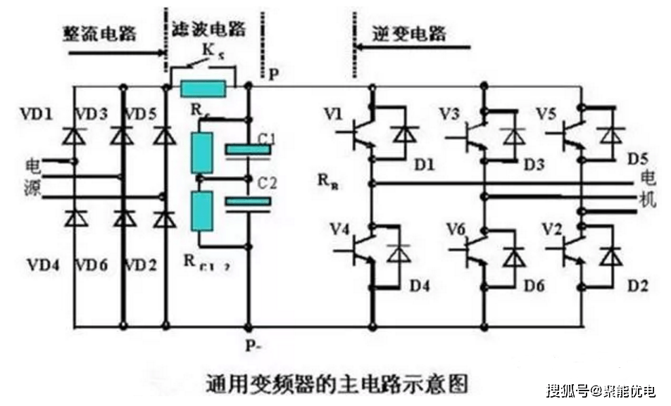 单相变频器电路图图片